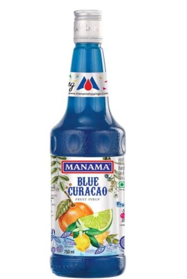 MANAMA BLUE CURACAO SYRUP