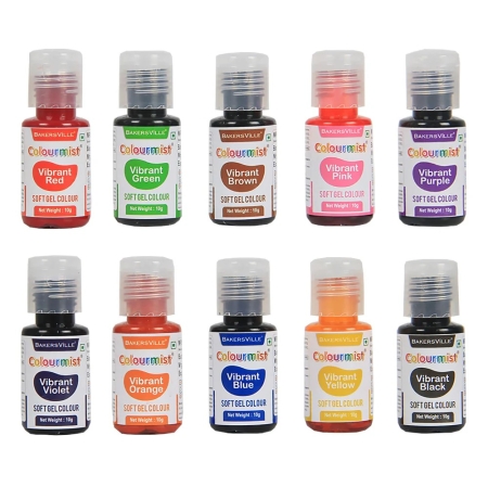 Colourmist Soft Gel Vibrant Food Colours