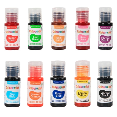 Colourmist Soft Gel Food Colours - 20g