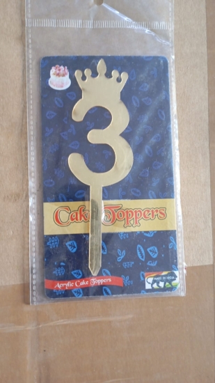 NUMBER TOPPER