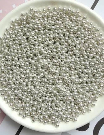 DECORATIVE BALLS SILVER SIZE 0