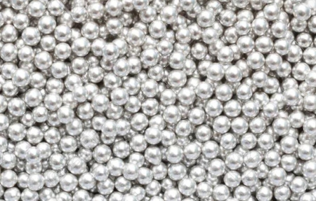 DECORATIVE BALLS SILVER SIZE 2
