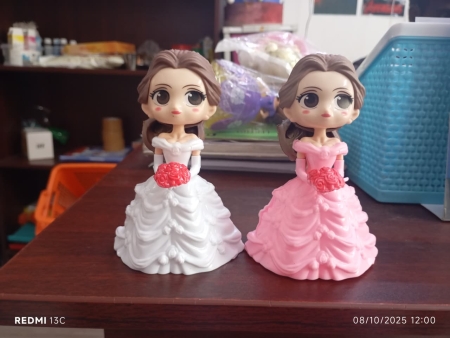 PINK AND WHITE DOLL 
