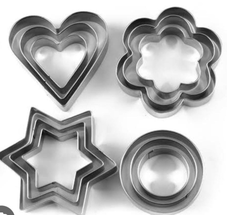 COOKIE CUTTER 3 PCS SET 
